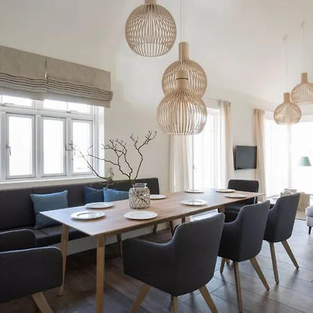 Reetdorf Geltinger Birk Atelierhaus Strandwall Nyaraló *